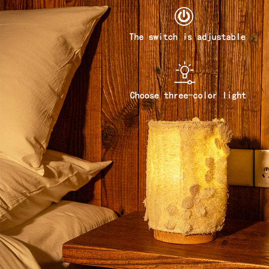 Desk Reading Light--Eco-Friendly Loofah Sponges Material Limited Time Offer
