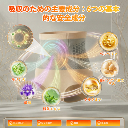 🎽 PEARLMOON®4in1 サーモジェニックシェイピングショーツ（モリンガ＆ベルベリン配合） – ⚡ 体型補整・代謝サポート・デイリー着用向けコンプレッションショーツ（30分ルーティン）🌸